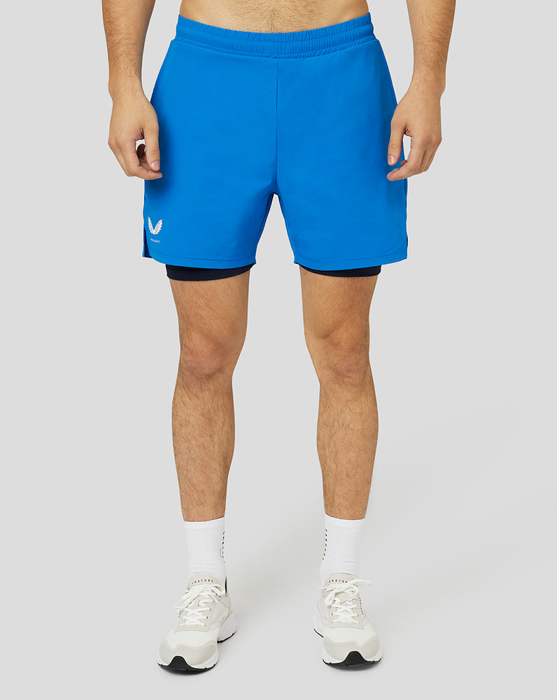 Men’s Apex Lightweight 2-In-1 Shorts - Ultra Blue/Navy