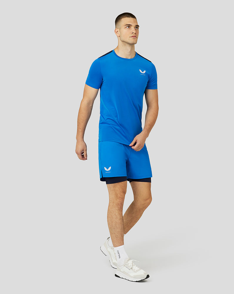 Men’s Apex Lightweight 2-In-1 Shorts - Ultra Blue/Navy