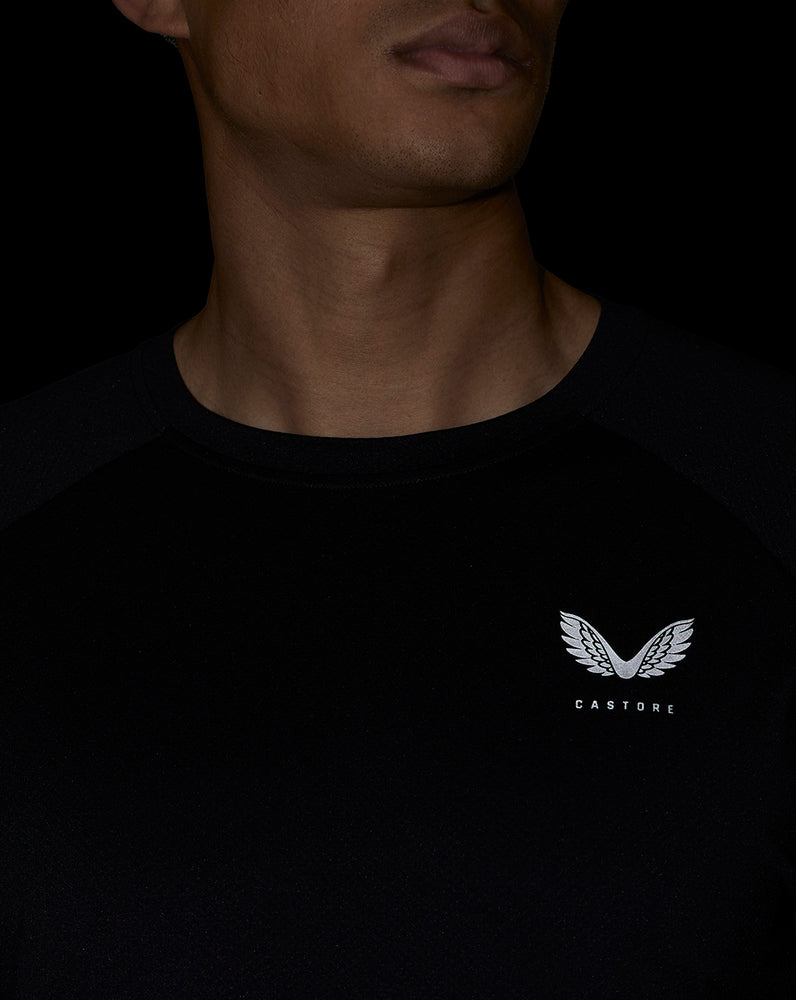 Men's Active Performance Long Sleeve T-Shirt - Black