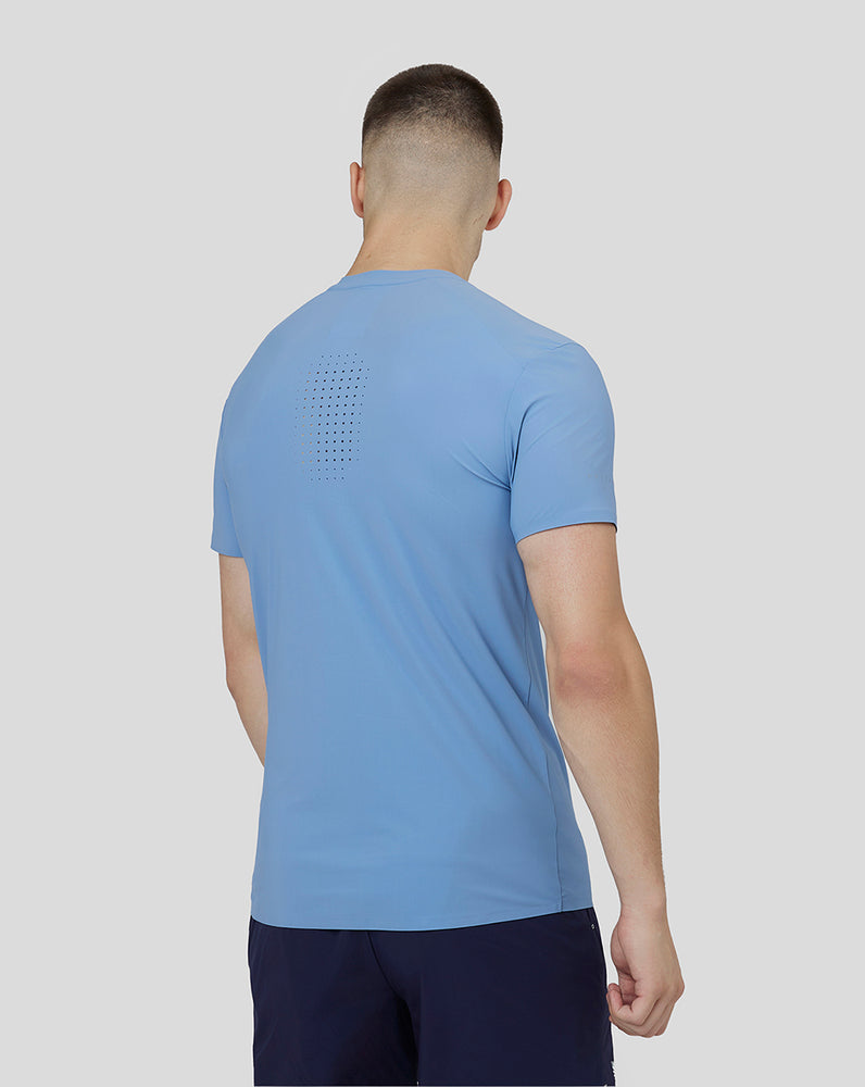 Men’s Zone Ventilated Training T-Shirt - Gray/Blue