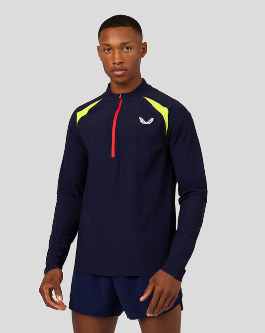 Men’s Running Half Zip Top - Midnight Navy