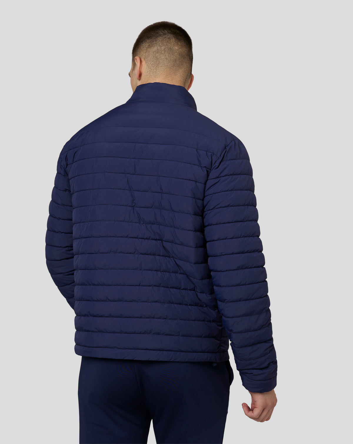 Men’s Puffer Jacket - Navy - Navy