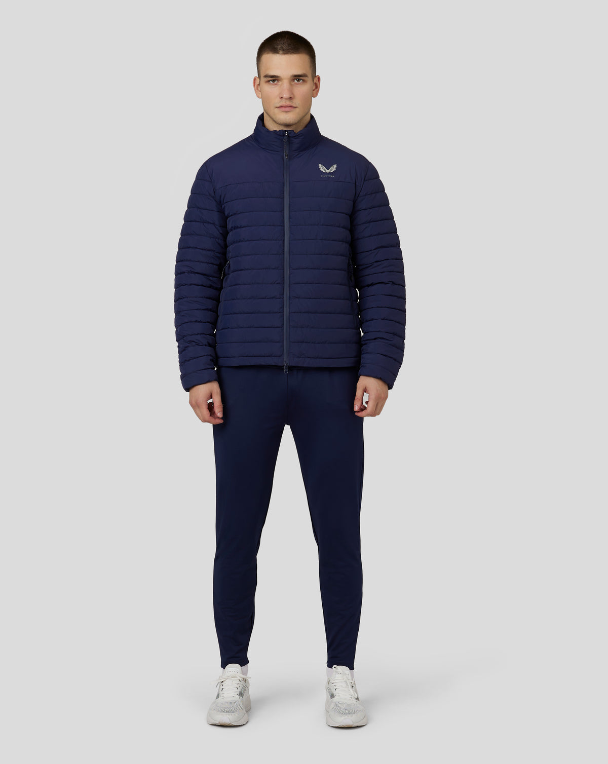 Men’s Puffer Jacket - Navy - Navy