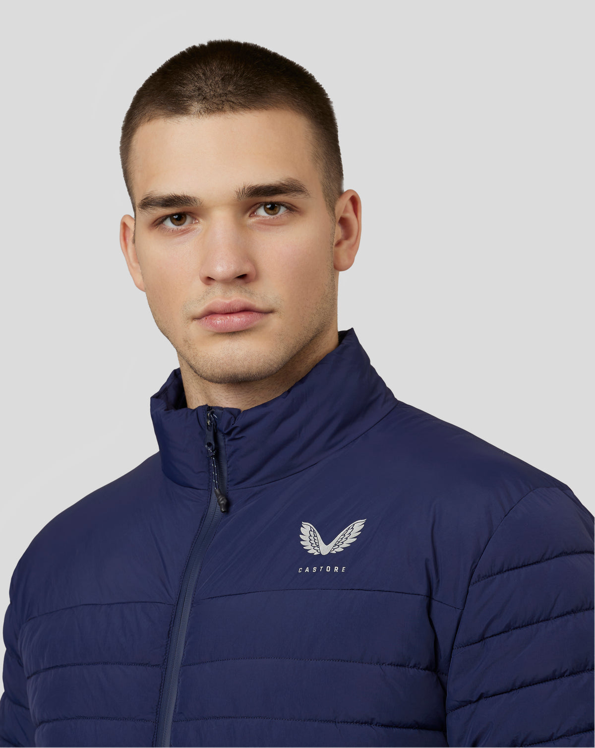 Men’s Puffer Jacket - Navy - Navy