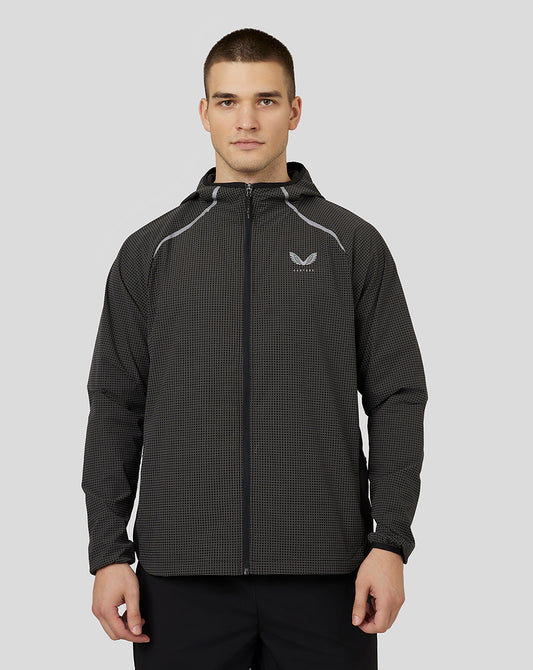 Men’s Light Reflective Training Jacket - Reflective Black