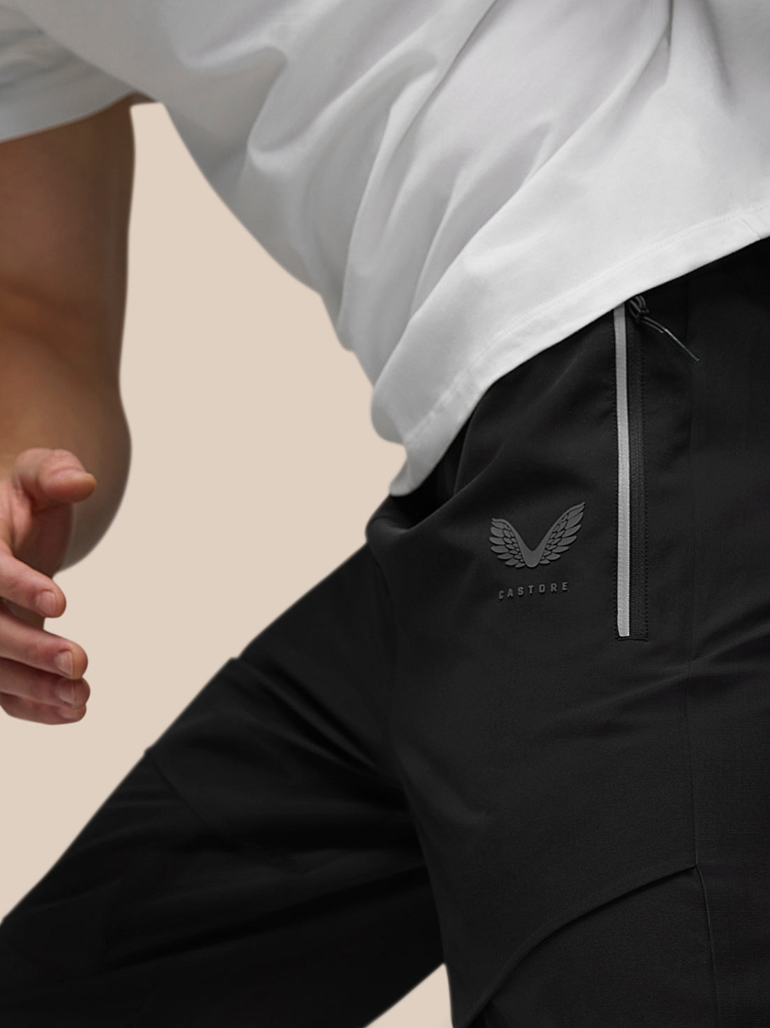 Lightweight Flex Cargo Joggers - Black - Black