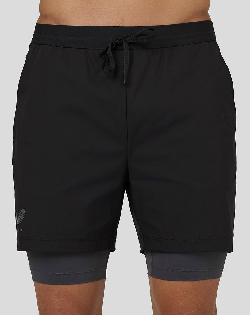 Men’s Flow 2-in-1 Shorts - Black
