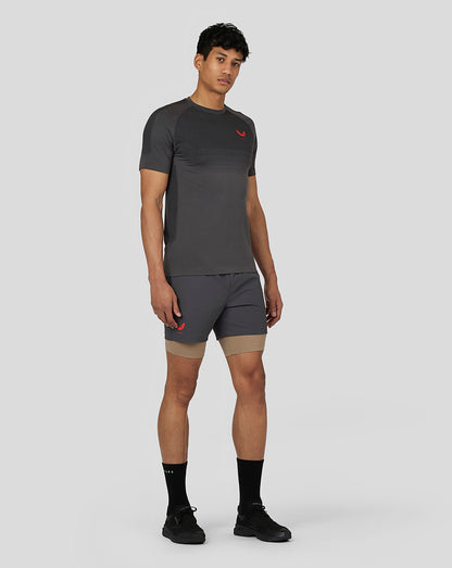 Men’s Flow 2-in-1 Shorts - Gunmetal