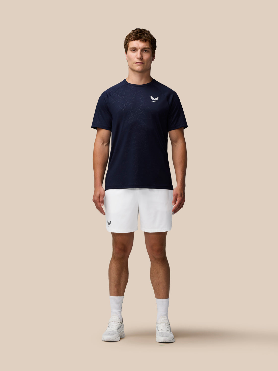 Adapt Training 7" Shorts - White/Navy - White/Midnight Navy
