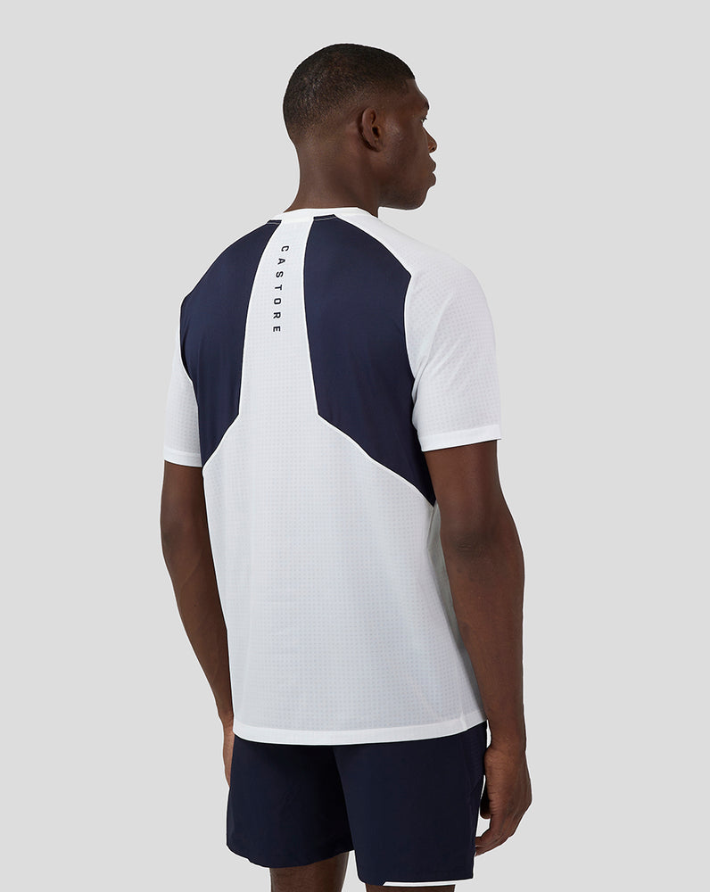 Men’s Apex Aeromesh T-Shirt - White/Blue