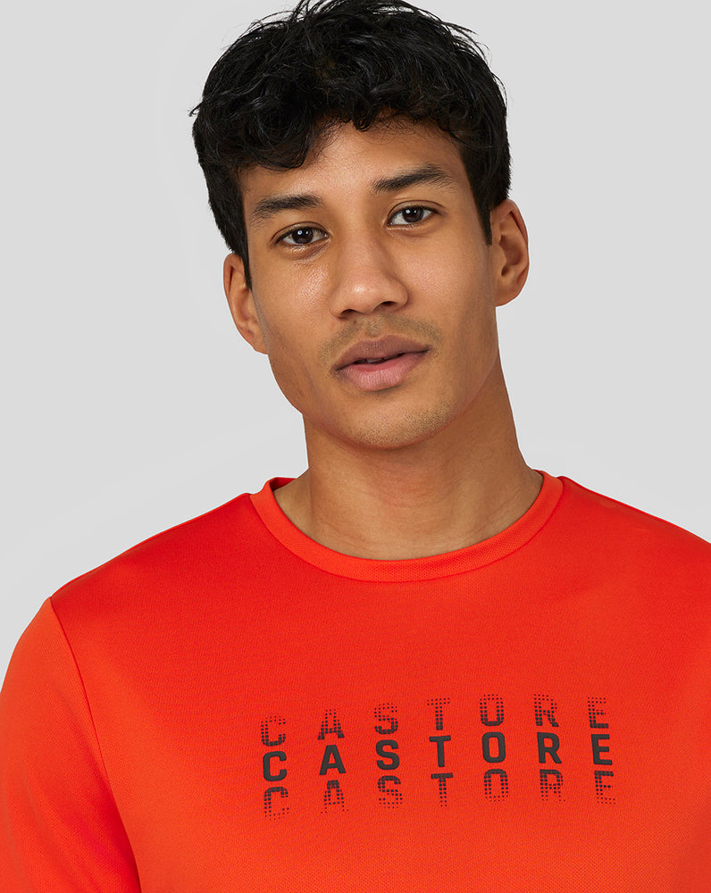 Men’s Flow Short Sleeve Graphic T-Shirt - Deep Orange