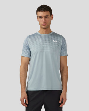 Men’S Flow Short Sleeve Knit T-Shirt - Stone Blue