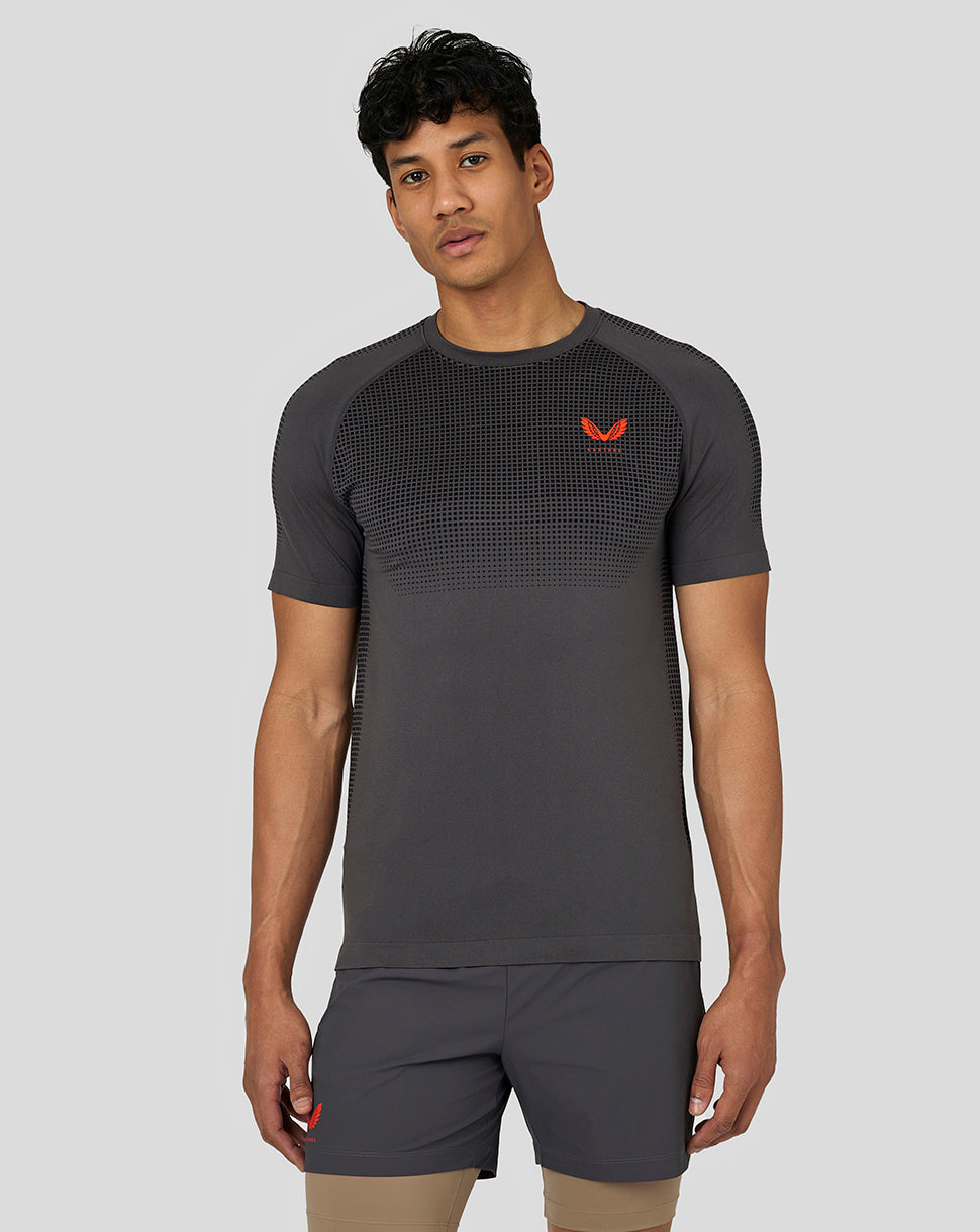 Men’s Flow Seamless Training T-Shirt - Gunmetal