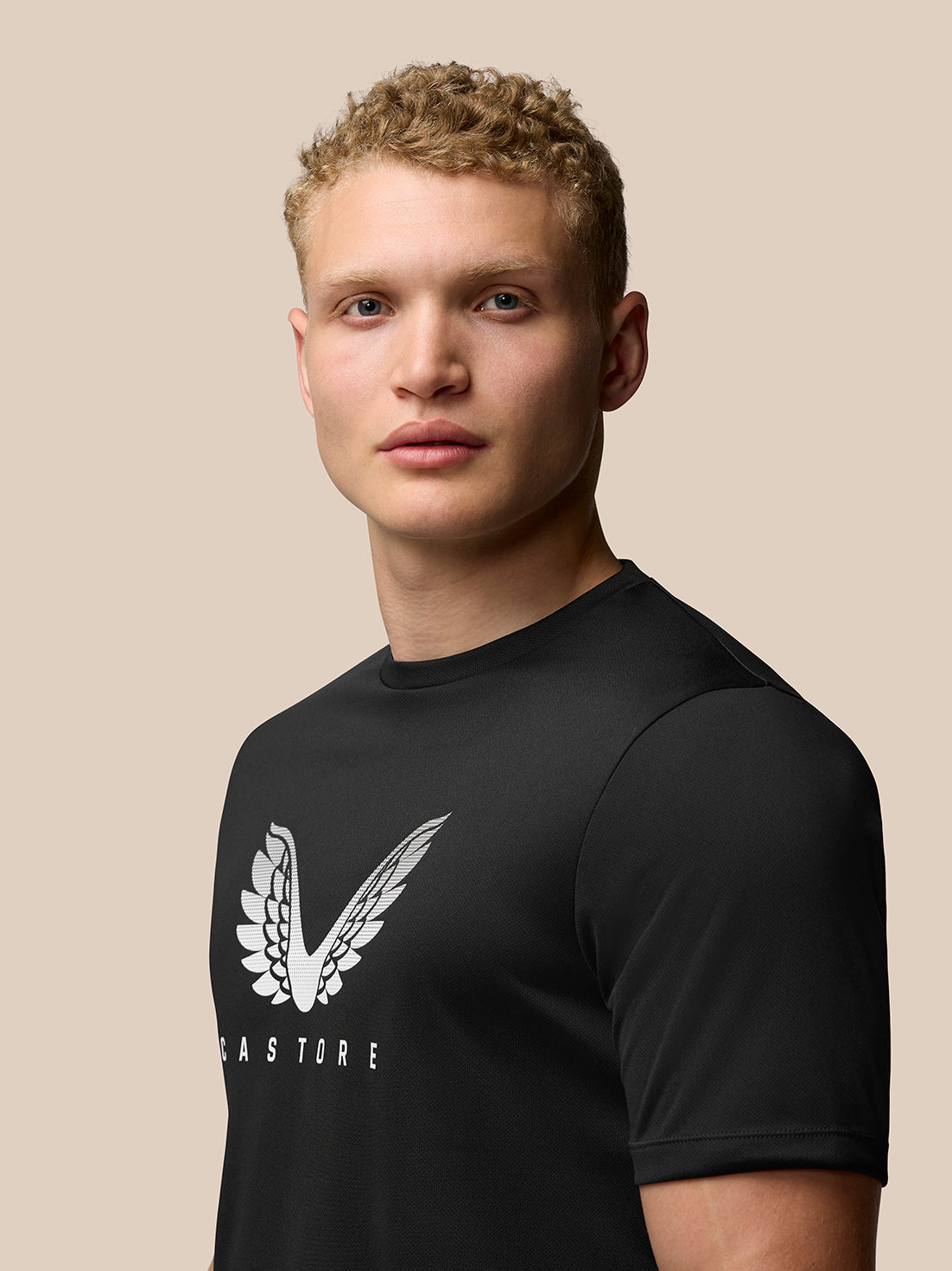 Camiseta Adapt Gráfico Training – Negro - Negro