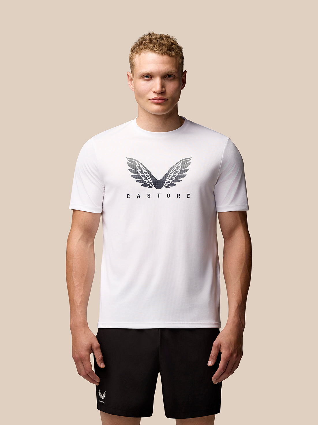Adapt Graphic Training T-Shirt - White - White/Blue