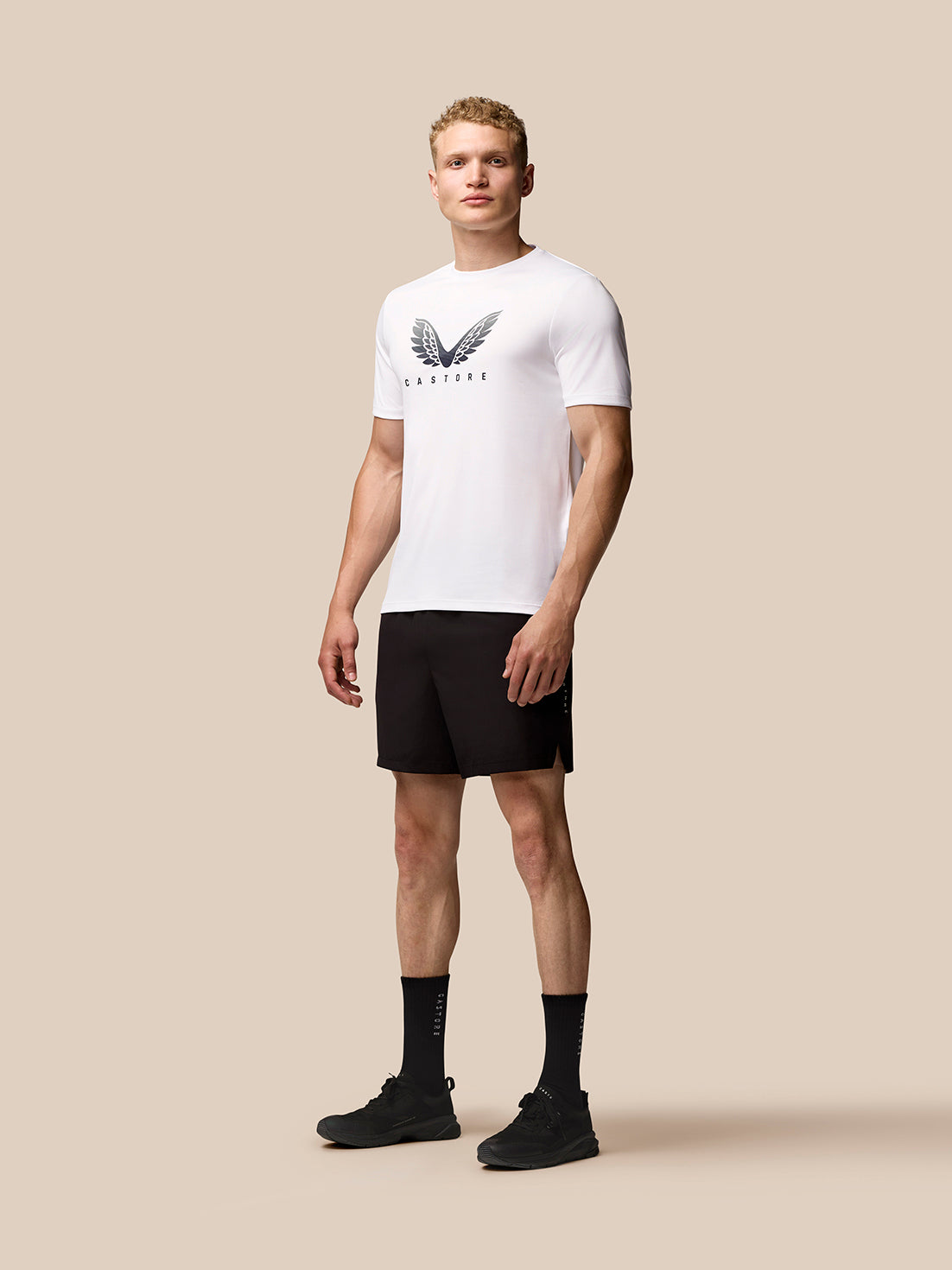 Adapt Graphic Training T-Shirt - White - White/Blue