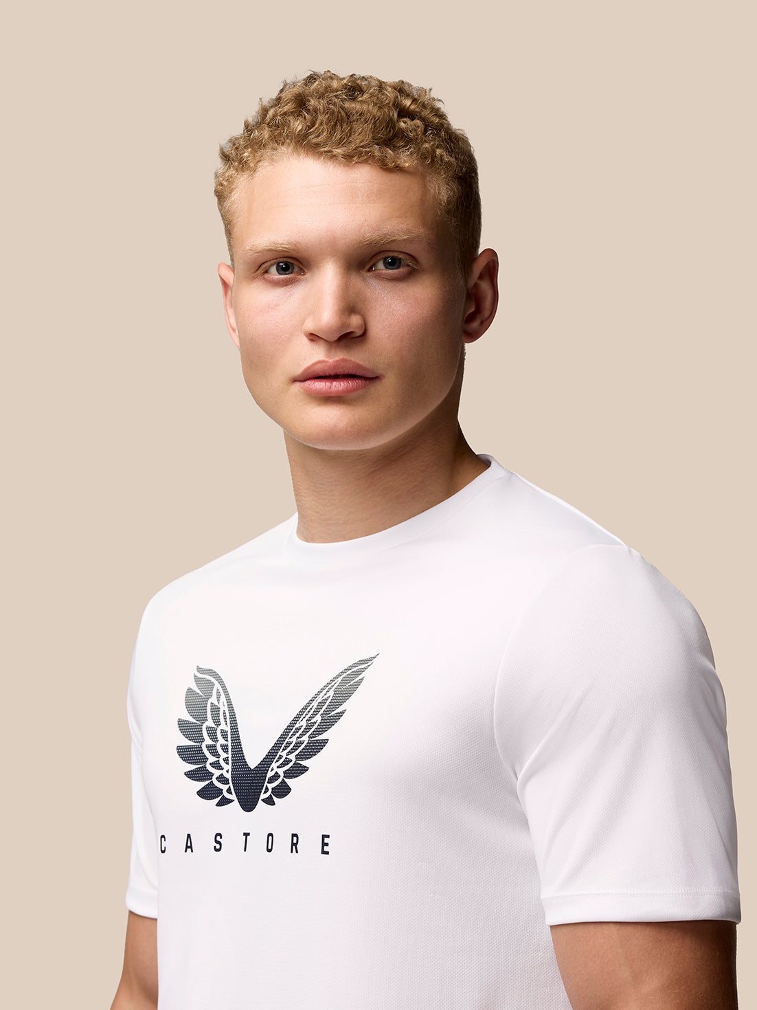 Adapt Graphic Training T-Shirt - White - White/Blue