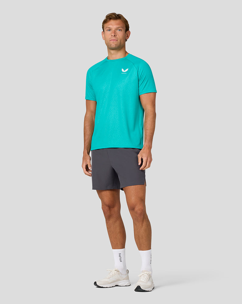 Men’s Adapt Printed T-Shirt - Aqua