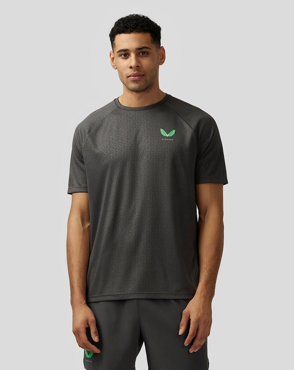 Men’s Adapt Short Sleeve Printed T Shirt - Gunmetal