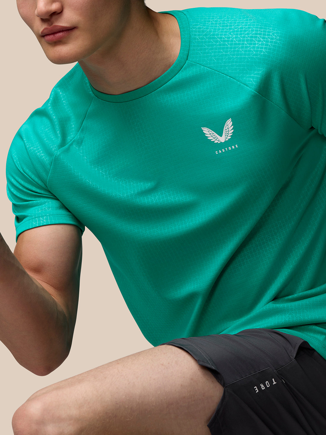 Camiseta Adapt Training – Agua brillante - Aguamarina