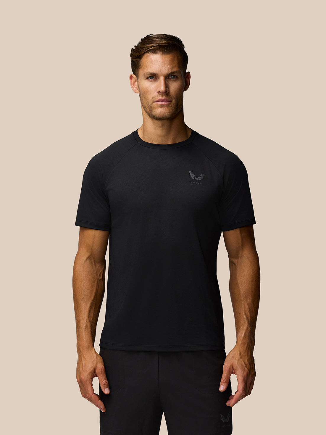 Adapt Training T-Shirt - Black - Black/Gunmetal