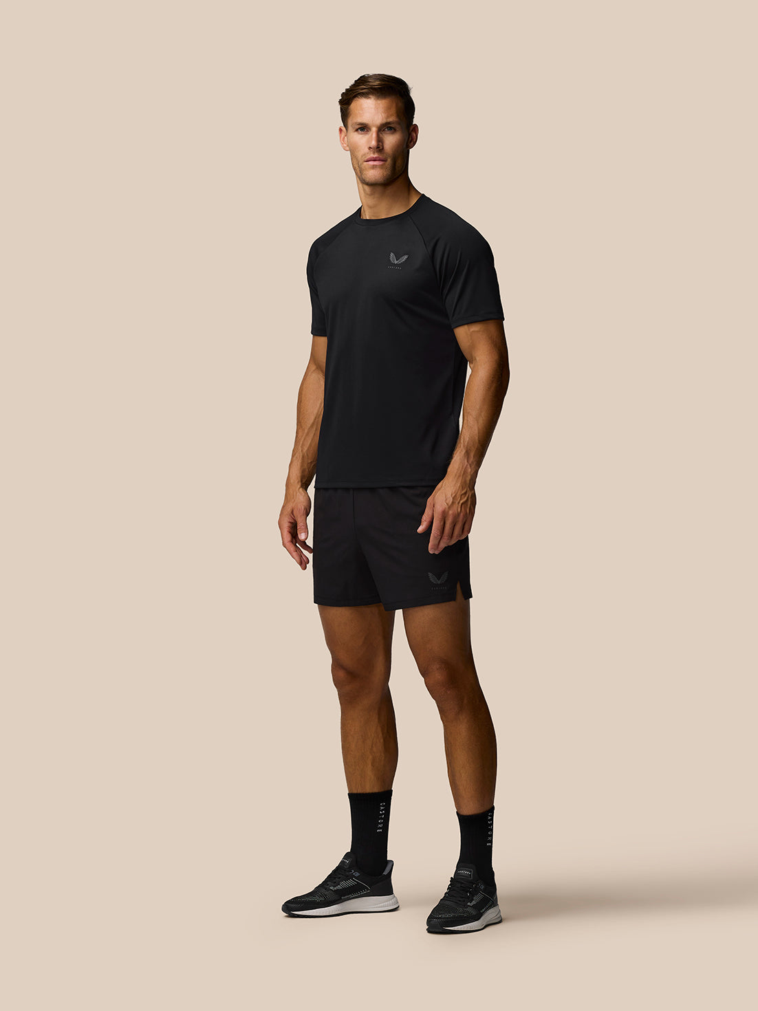 Adapt Training T-Shirt - Black - Black/Gunmetal