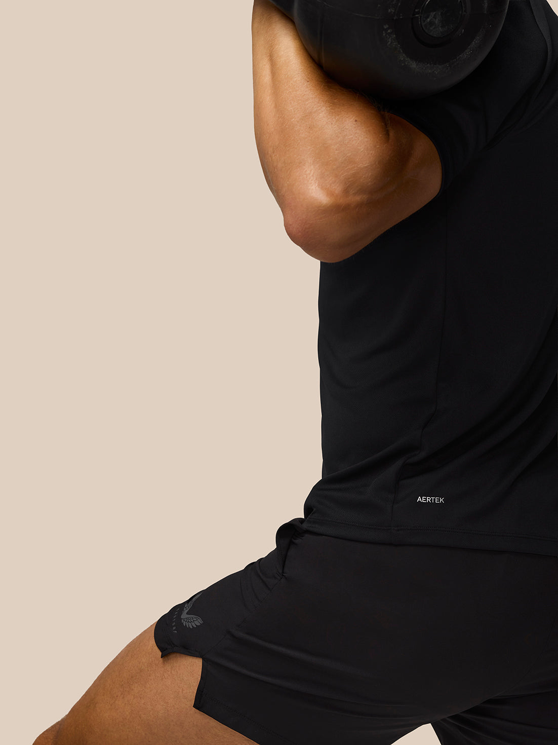 Adapt Training T-Shirt - Black - Black/Gunmetal
