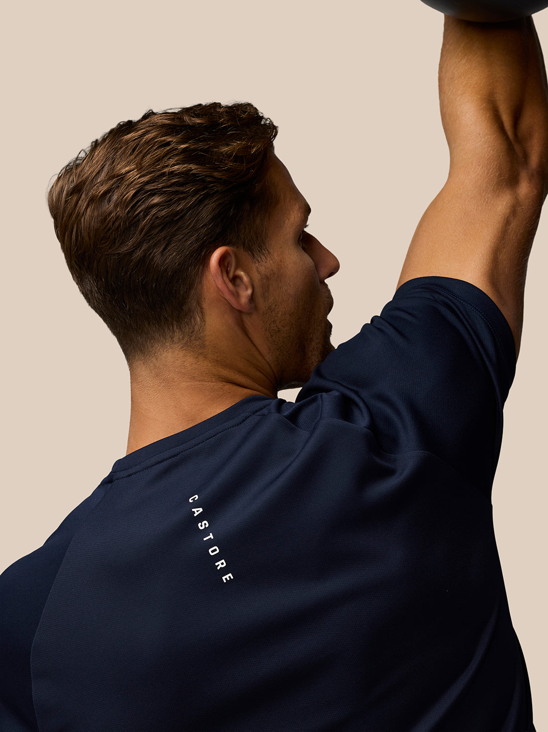 Adapt Training T-Shirt - Midnight Navy - Midnight Navy/White