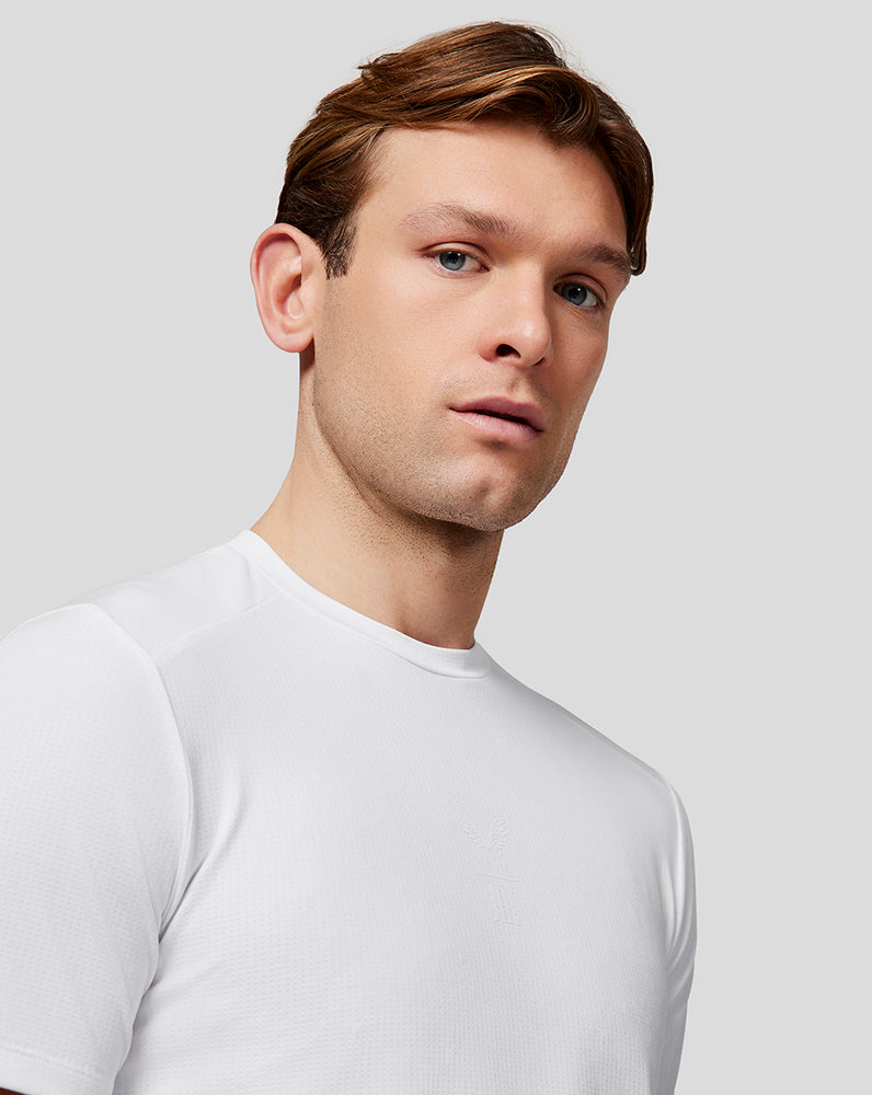 Men’s Reiss Short Sleeve Performance T-Shirt - White – Castore