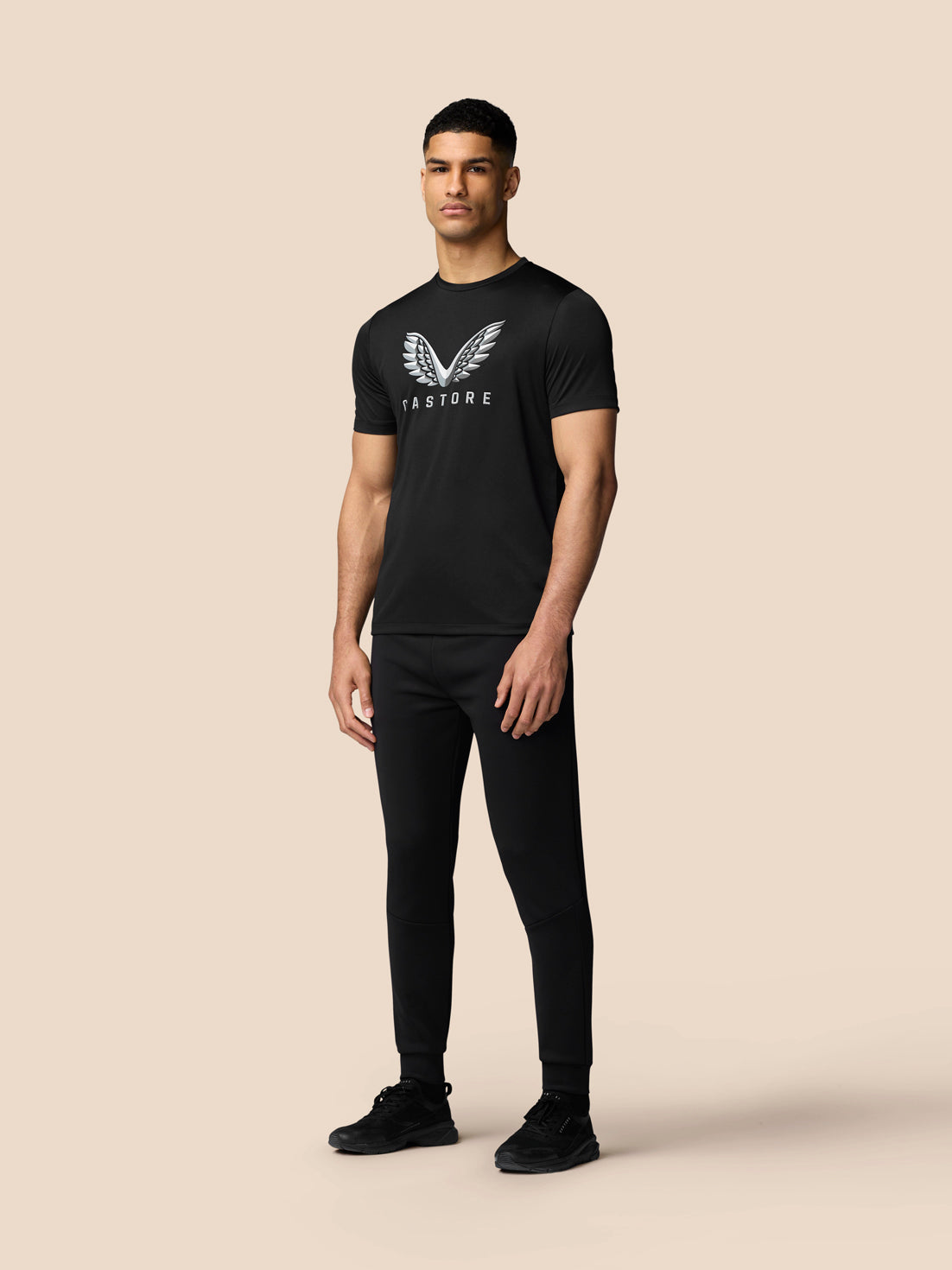 Camiseta Gráfico Training – Negro - Negro/Blanco