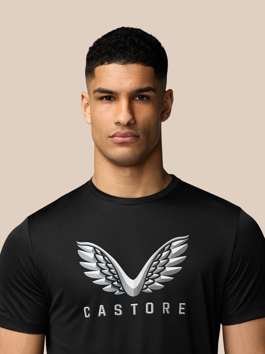 Camiseta Gráfico Training – Negro - Negro/Blanco