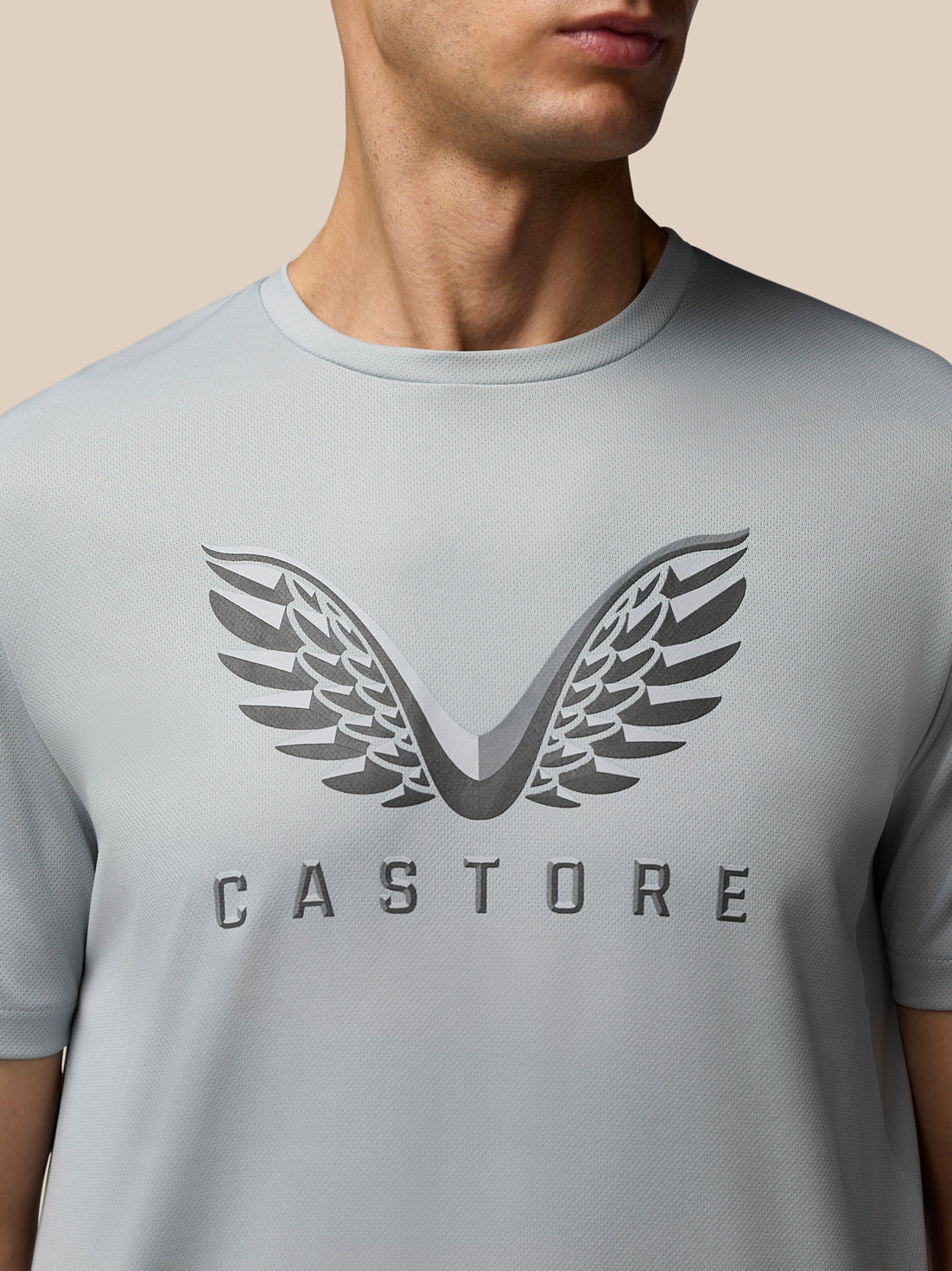 Camiseta Adapt Gráfico Training – Gris/Blanco - Gris/Blanco