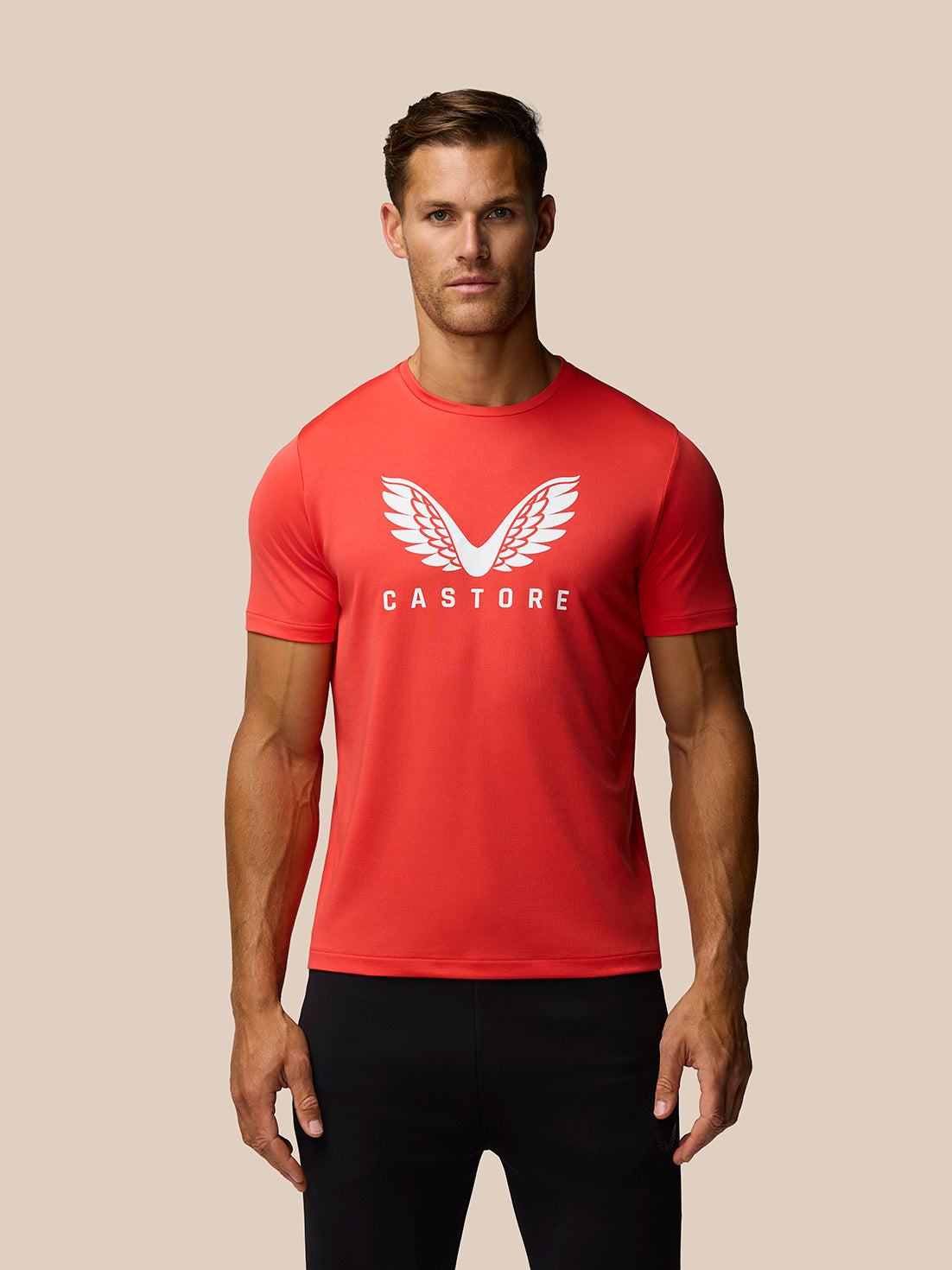 Graphic Training T-Shirt - Poppy Red