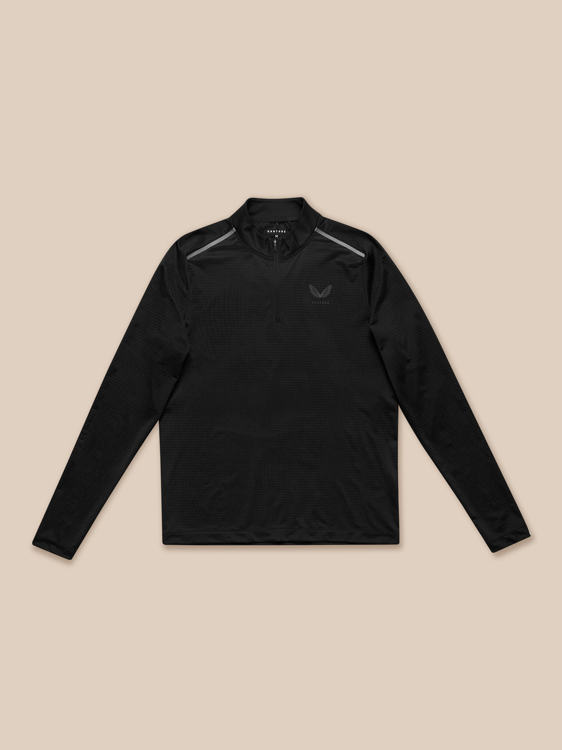 Apex Training 1/4 Zip Top - Black - Black