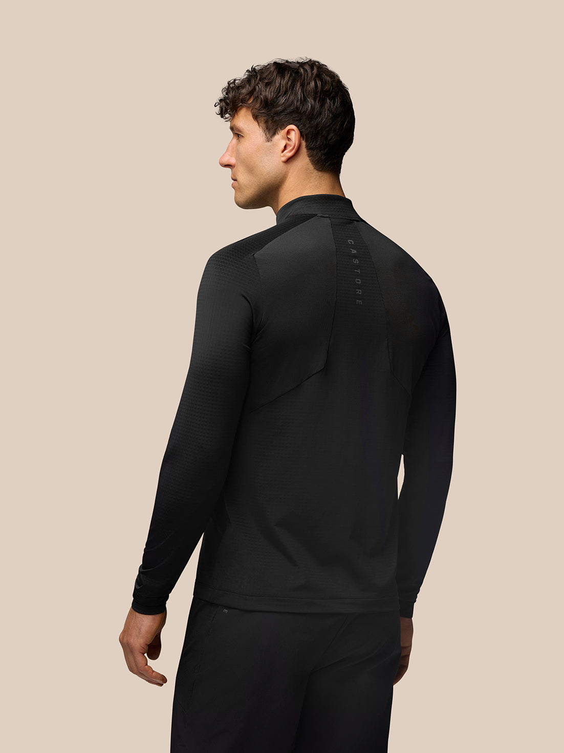 Apex Training 1/4 Zip Top - Black - Black