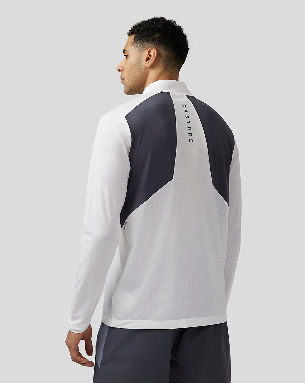 Men’s Apex Aeromesh Quarter Zip - White