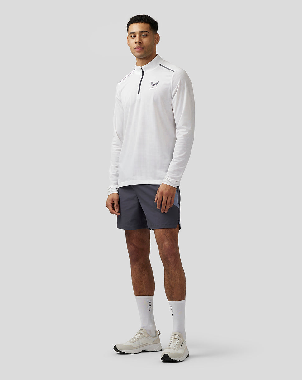 Men’s Apex Aeromesh Quarter Zip - White