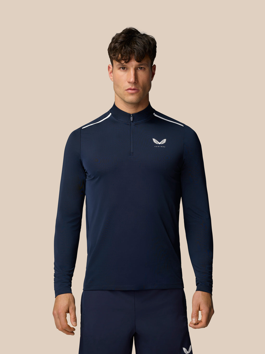 Apex Training 1/4 Zip Top - Midnight Navy - Midnight Navy