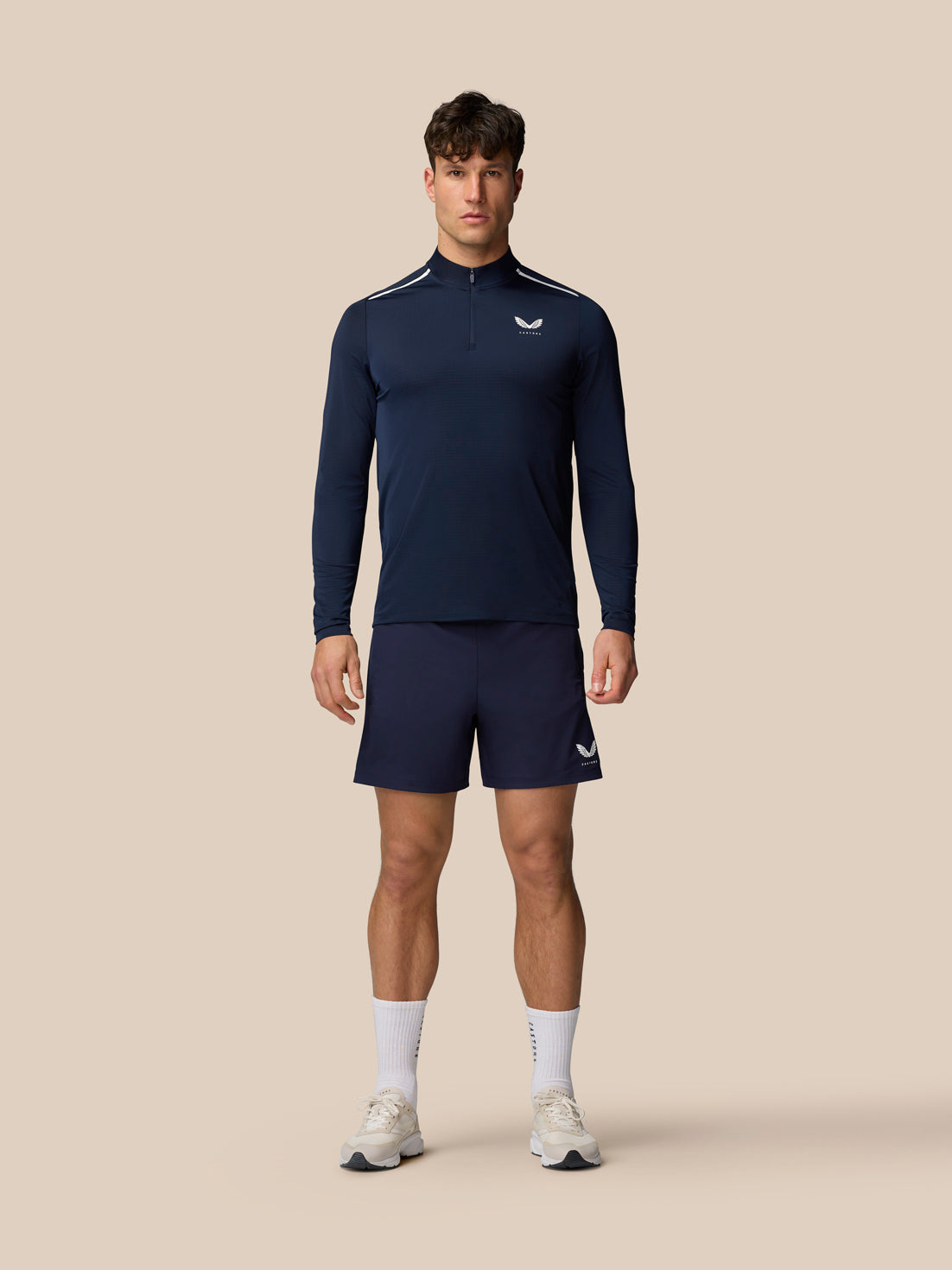 Apex Training 1/4 Zip Top - Midnight Navy - Midnight Navy