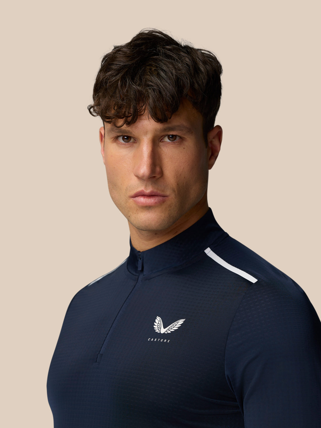 Apex Training 1/4 Zip Top - Midnight Navy - Midnight Navy