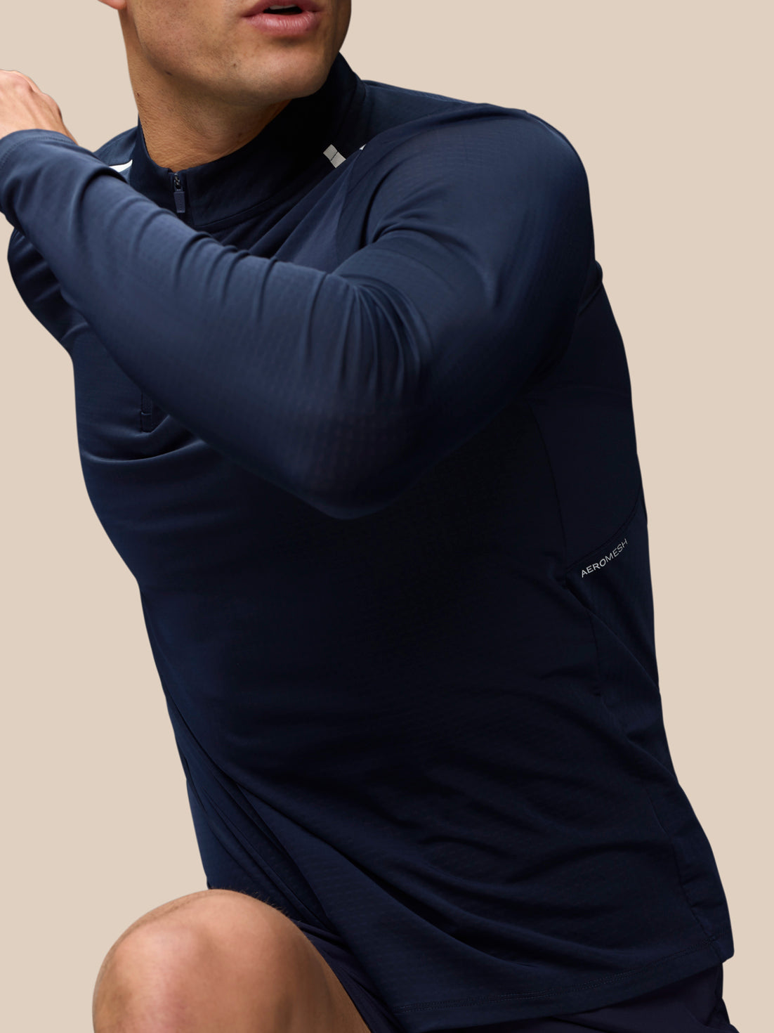Apex Training 1/4 Zip Top - Midnight Navy - Midnight Navy