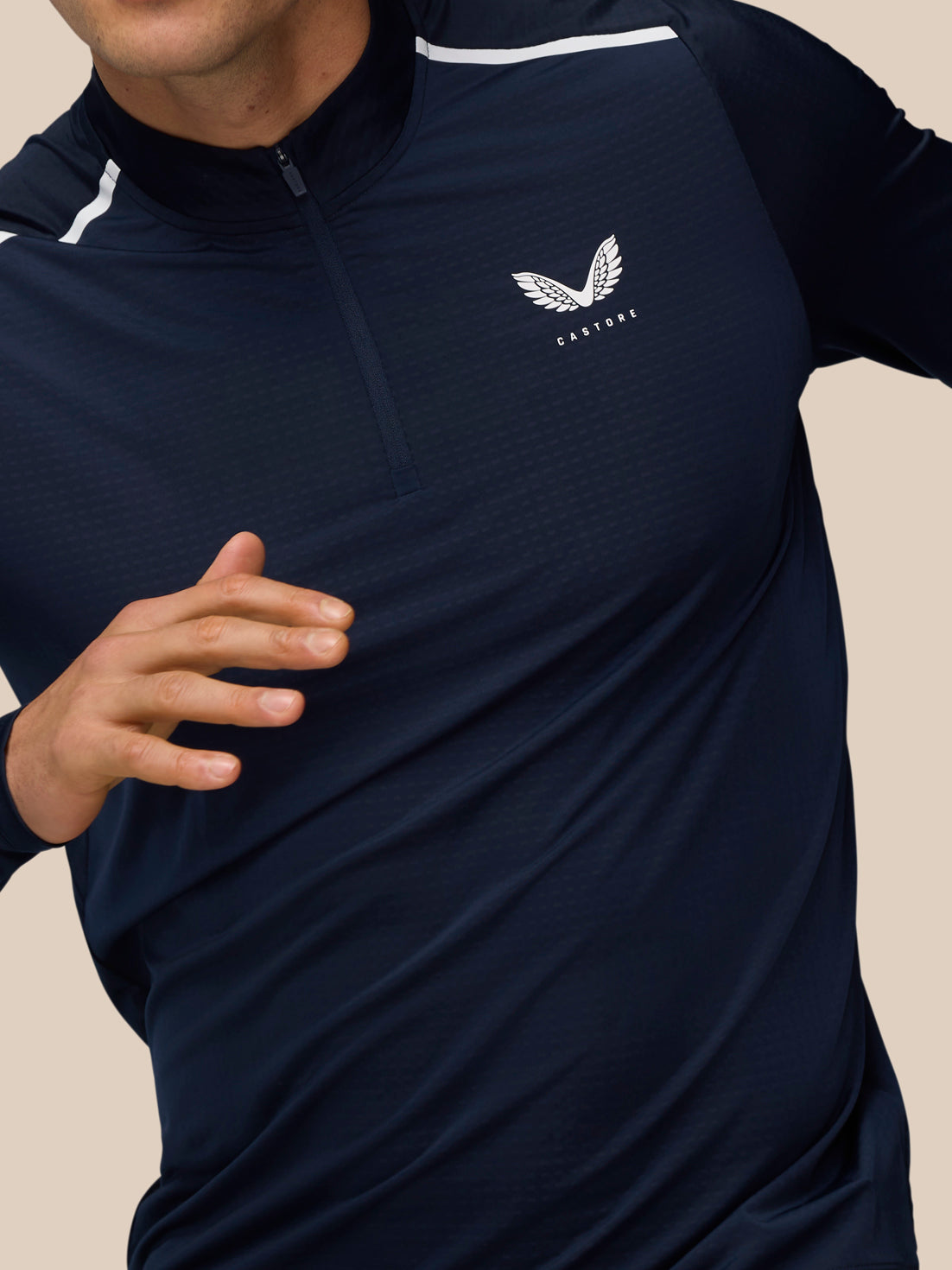 Apex Training 1/4 Zip Top - Midnight Navy - Midnight Navy
