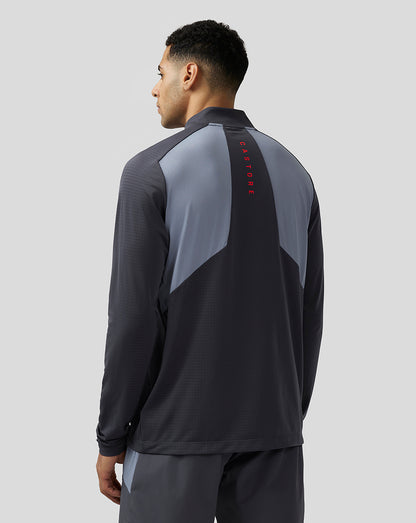 Men’s Apex Aeromesh Quarter Zip - Pewter Blue (Copy WMW)