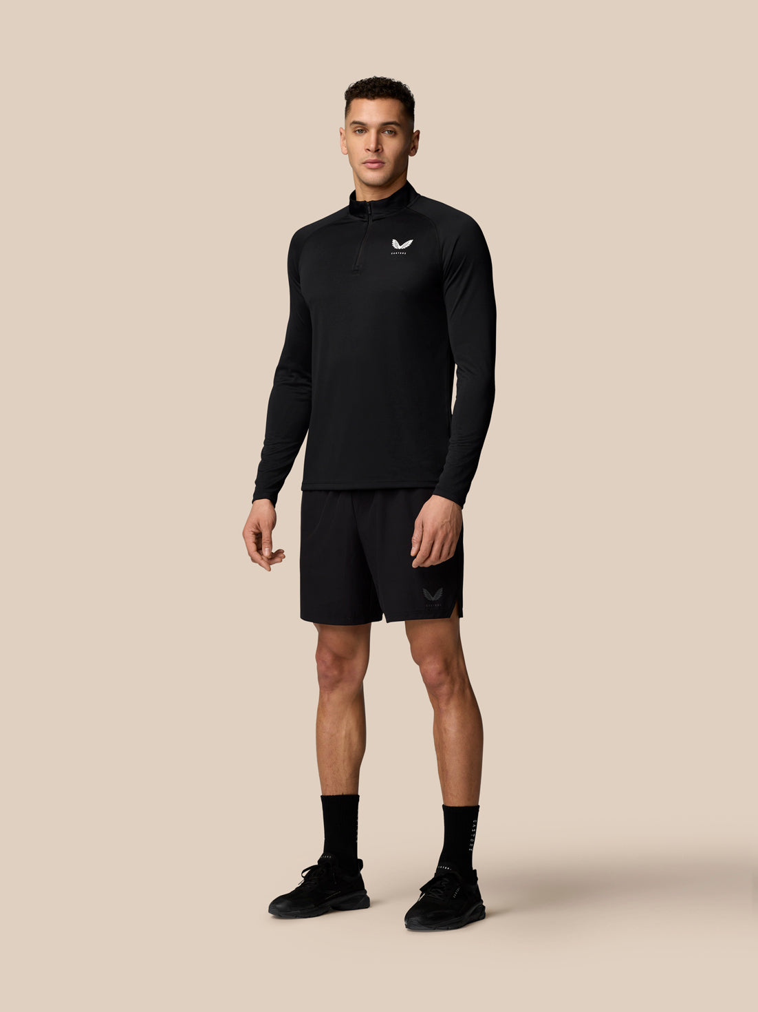 Adapt Training Top con cremallera de 1/4 - Negro - Negro