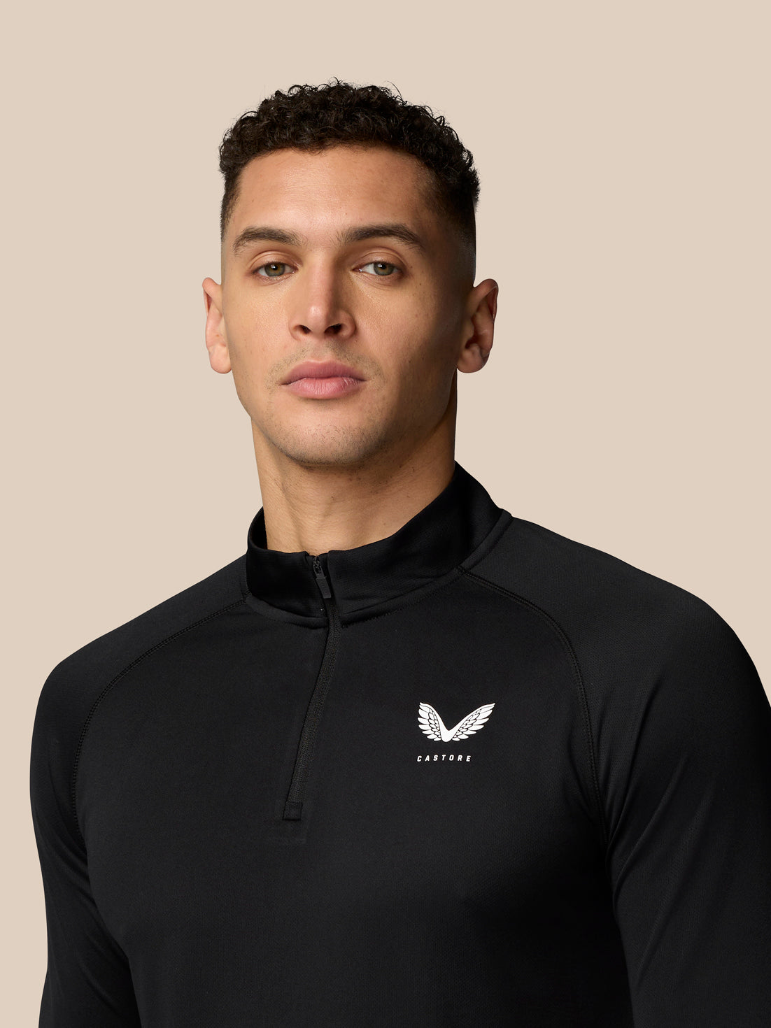 Adapt Training Top con cremallera de 1/4 - Negro - Negro