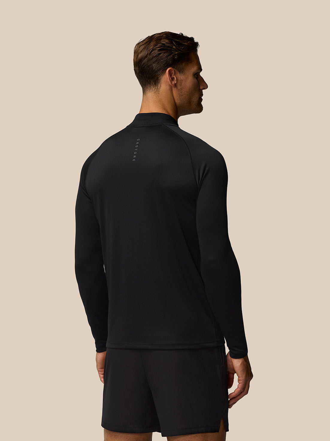 Adapt Training 1/4 Zip Top - Black