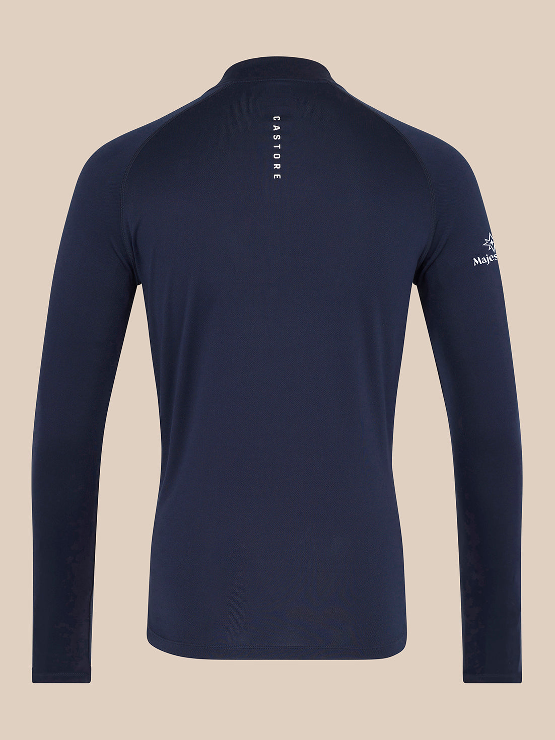 Majesticks 1/4 Zip Top - Navy - Midnight Navy