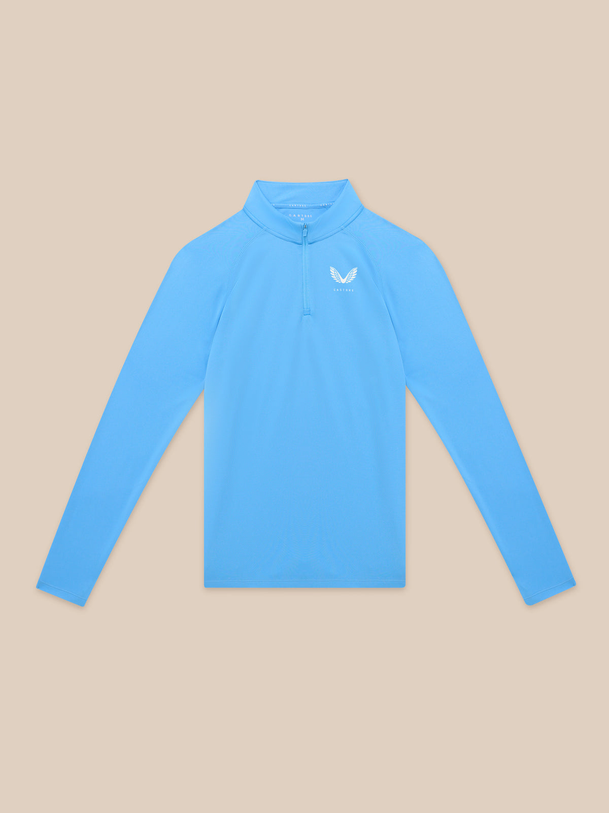 Adapt Training 1/4 Zip Top - Cool Blue - Cool Blue/Mid Grey