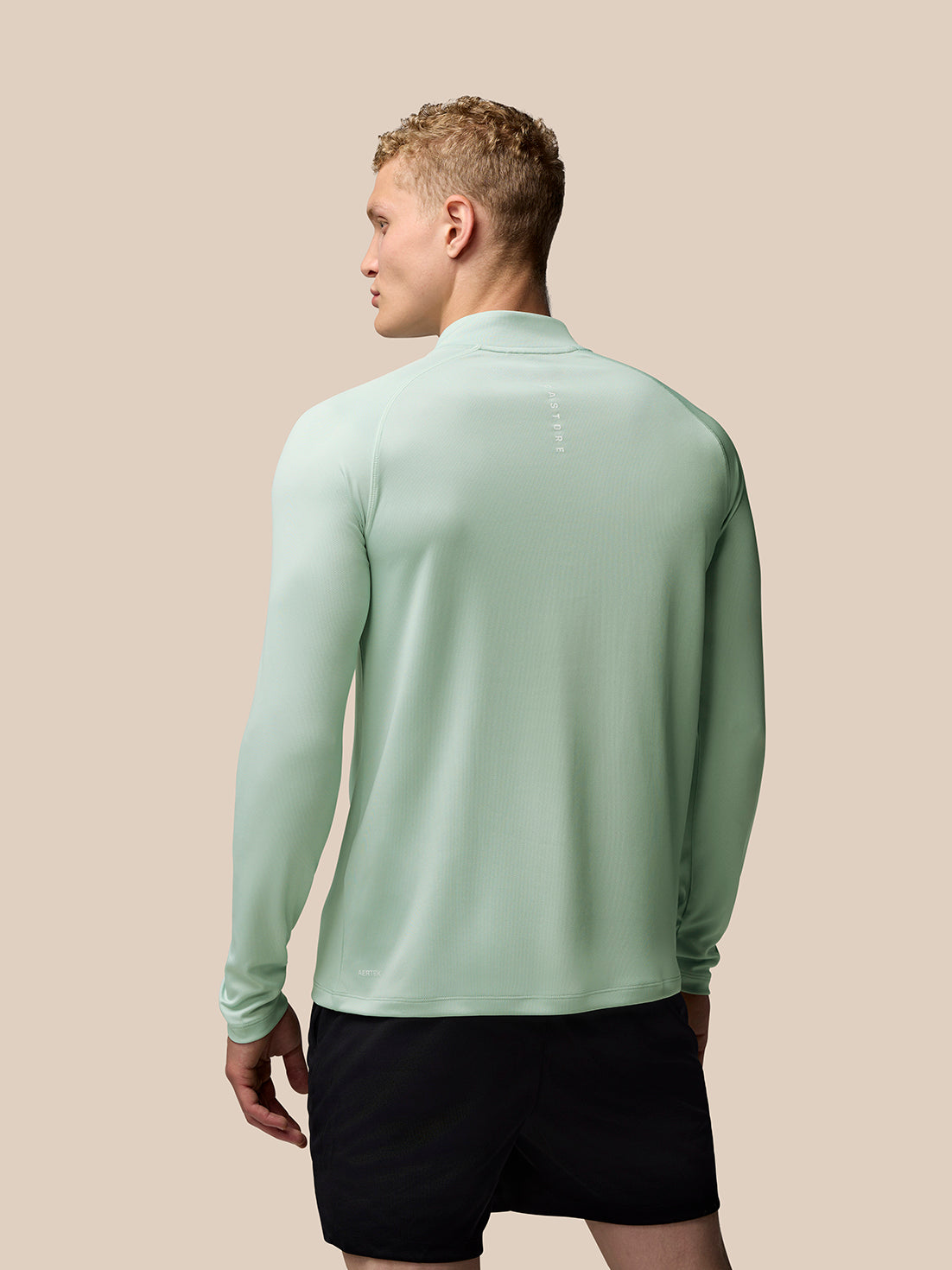 Adapt Training 1/4 Zip Top - Green - Green