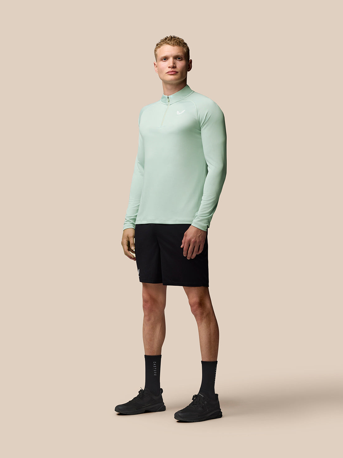 Adapt Training 1/4 Zip Top - Green - Green